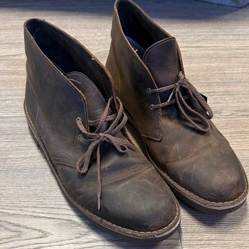 Clarks Bushacre 2 chukka boots - Picture 3 of 7